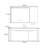Modern simple cream style bathroom cabinet