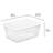 Sterilite 6 Qt Clear Storage Tote & 16 Qt Clear Storage Tote