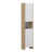 White/Natural Oak
