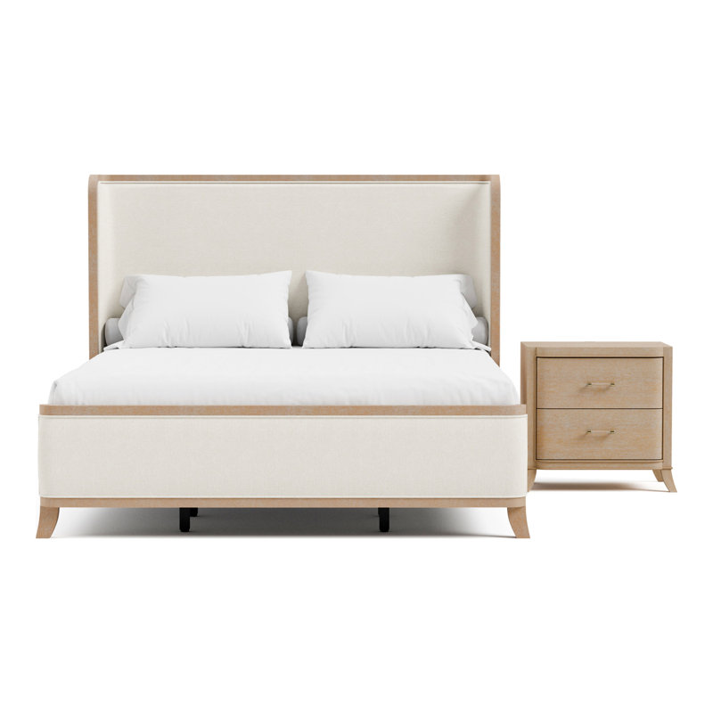Ensemble de chambre à coucher Stanger, 2 Pcs: Bed, Nightstand, Très grand