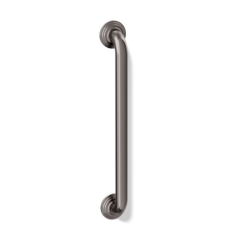Traditional Grab Bar, Vibrant Titanium, 18"W