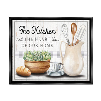 «Kitchen Heart of Home», art mural encadré par Elizabeth Tyndall