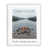 Giclée encadrée blanc bord de mer sélectionné