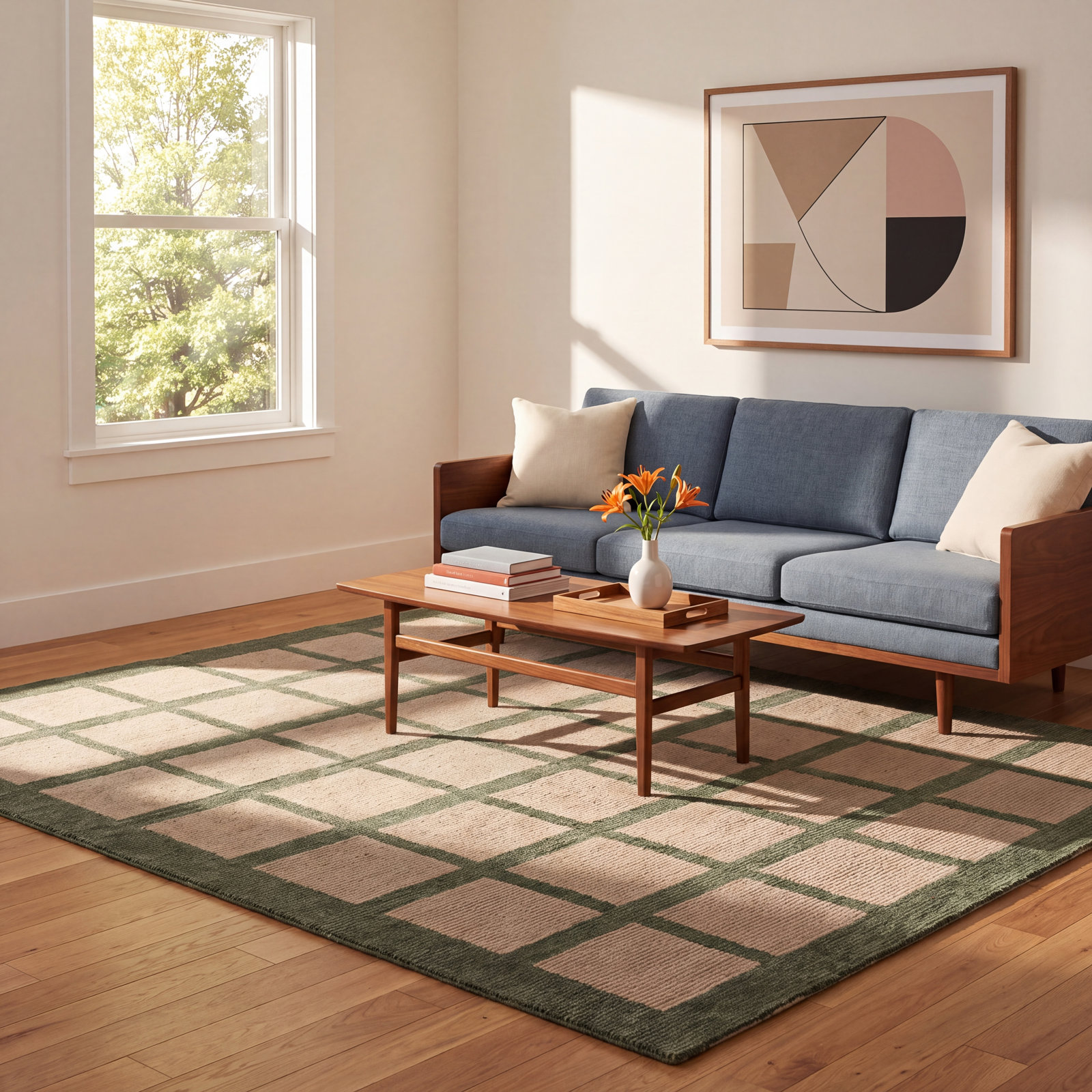 Parina Hand-Tufted Wool Rug, Rectangle 8'9" x 11'9"