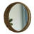 Akwete Wood Concave Wall Mirror