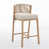 Structure beige / coussin beige