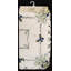 Nappe carrée florale