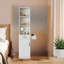 Bureau à cheveux moderne et simple, rangement multicouche, grande armoire de rangement-1054398033