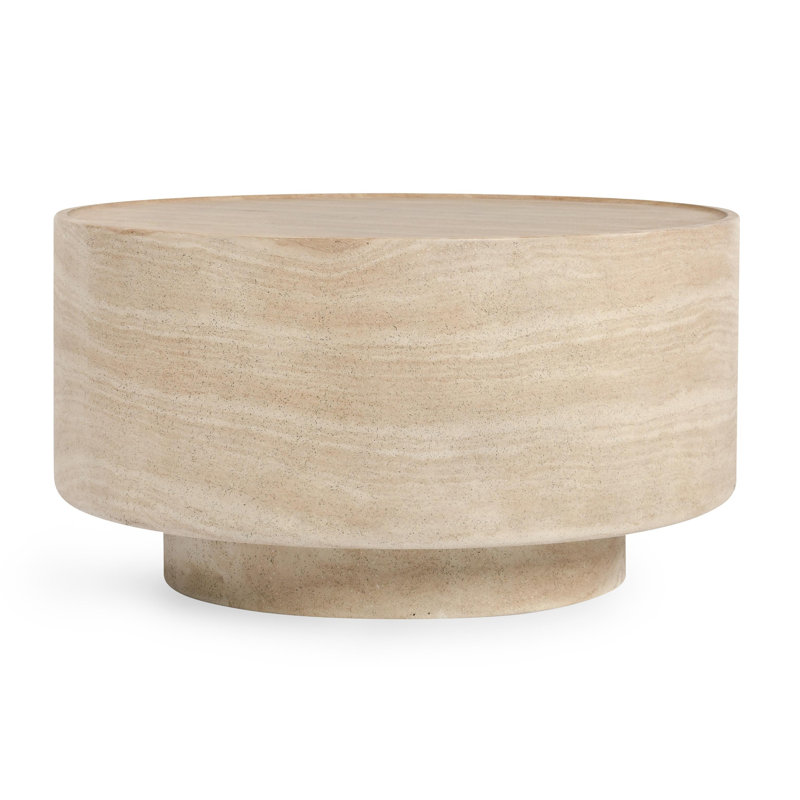 Mckenna Outdoor Round Coffee Table