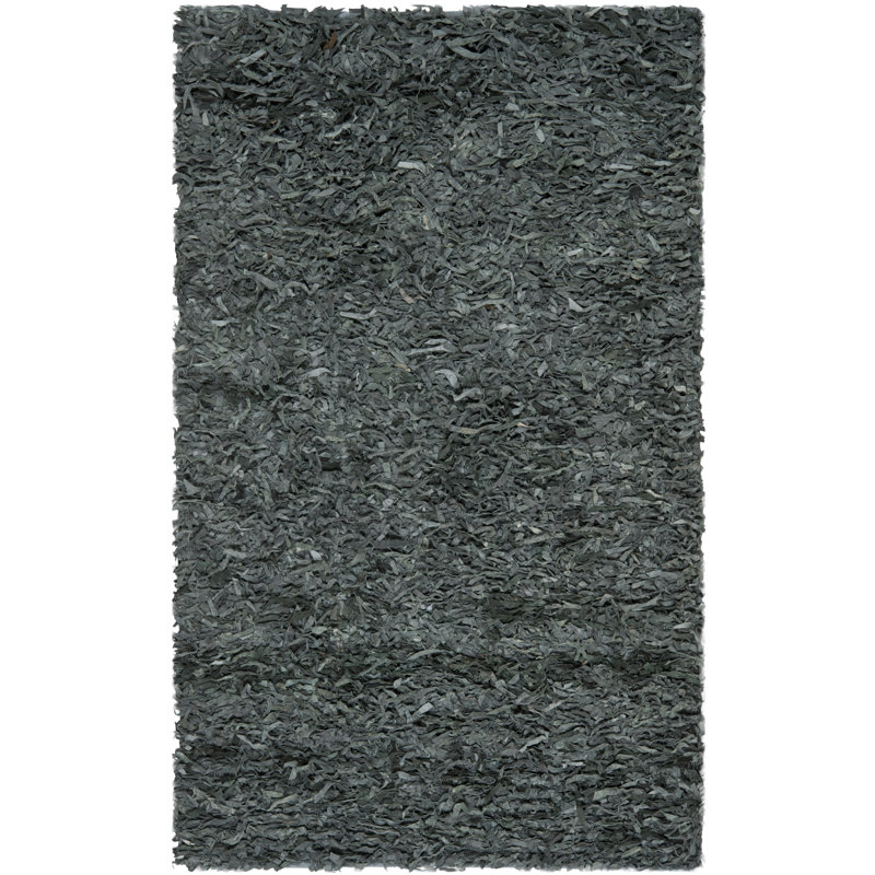 Bridget Leather Hand Woven Area Rug, Runner 69 x 183 cm