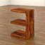Mumbai Solid Wood Pedestal End Table-26775882