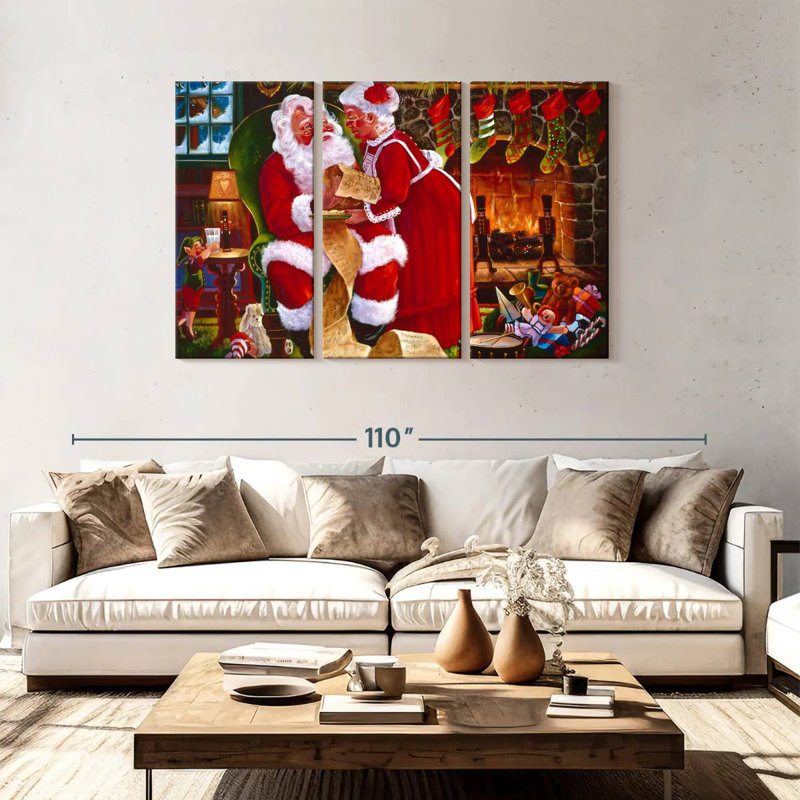 Lelend Mr. And Mrs. Claus, 48" H x 74" W