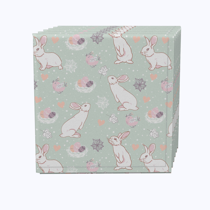 Davein 100% Cotton Animals/Nature Napkin
