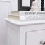 Table de chevet 14,20 "avec 2 tiroirs