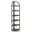 71.65 Inch Tall 6 Tier Rustic Corner Shelf, Perfect For Small Spaces And Plant Display In Living Rooms And Offices