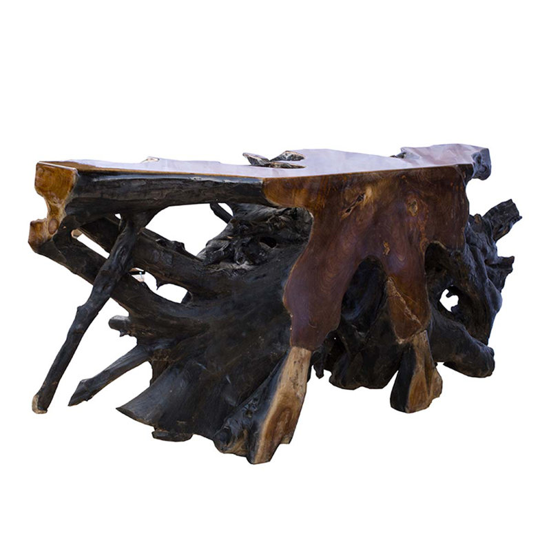 70.9'' Console Table, Dark Brown