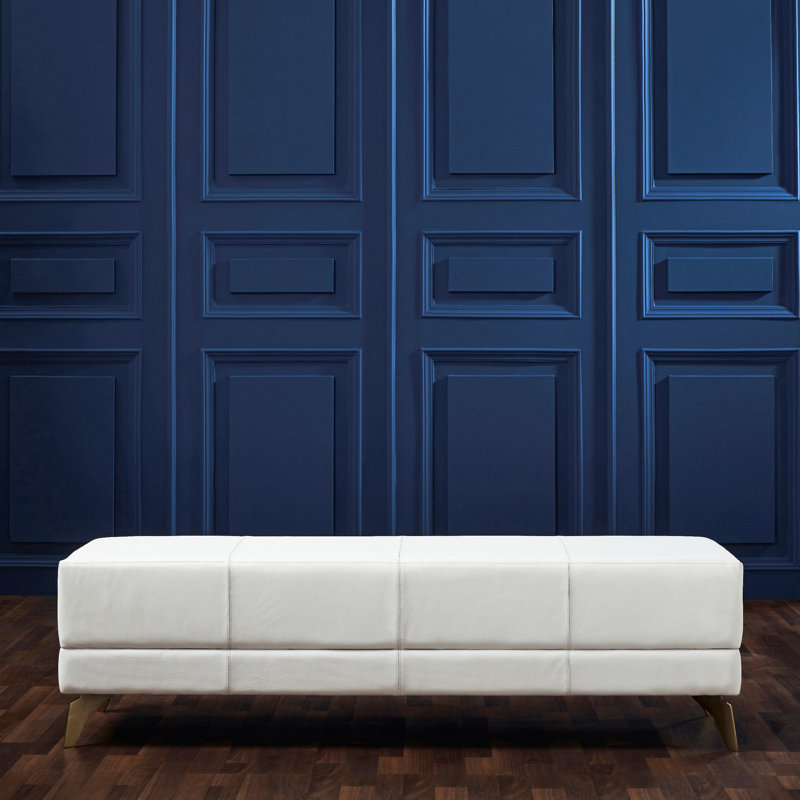 Banc de fin de journée Berkeley, Blanc