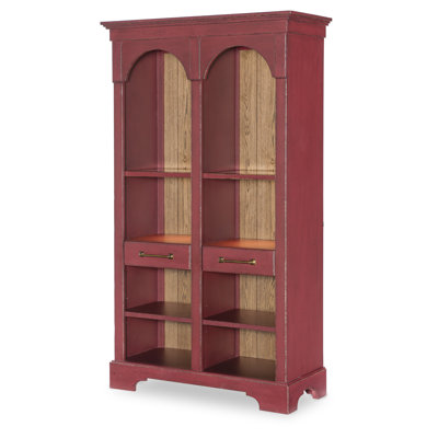 Bibliothèque arquée avec tiroirs et tablettes en verre Country Living
