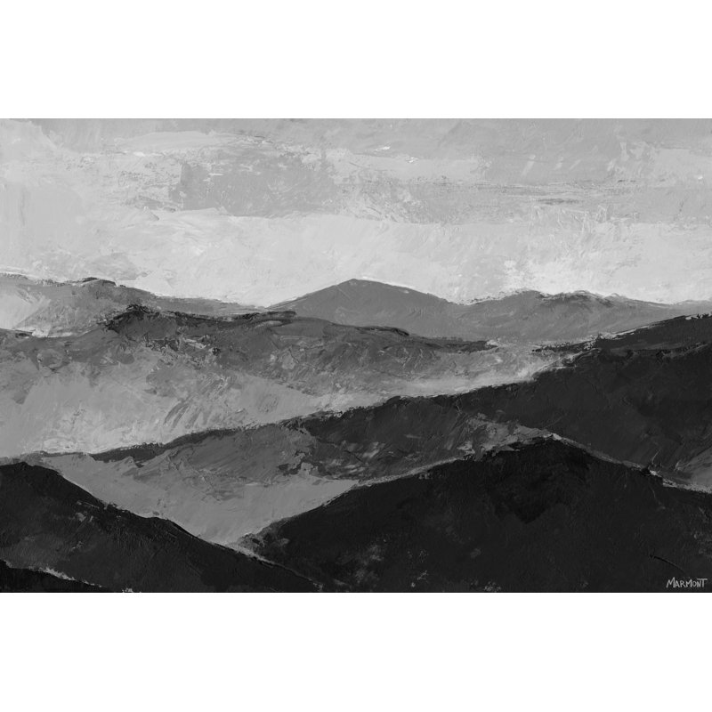 Climbing My Way 1 Piece Wrapped Canvas Painting, 25cm H x 38cm W x 3.81cm D