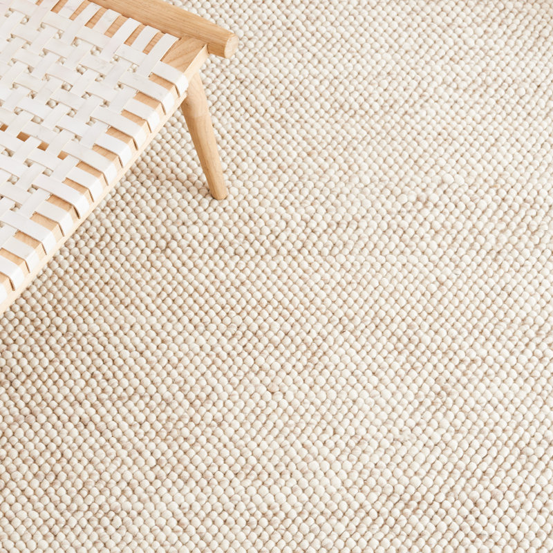 Almus Wool Indoor Rug, Round 4'