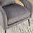 Upholstered Open Back Accent Chair  With Metal Legs Set Of 2(Without Table)-832928404