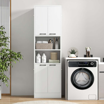 Liyara 75" Tall Linen Cabinet