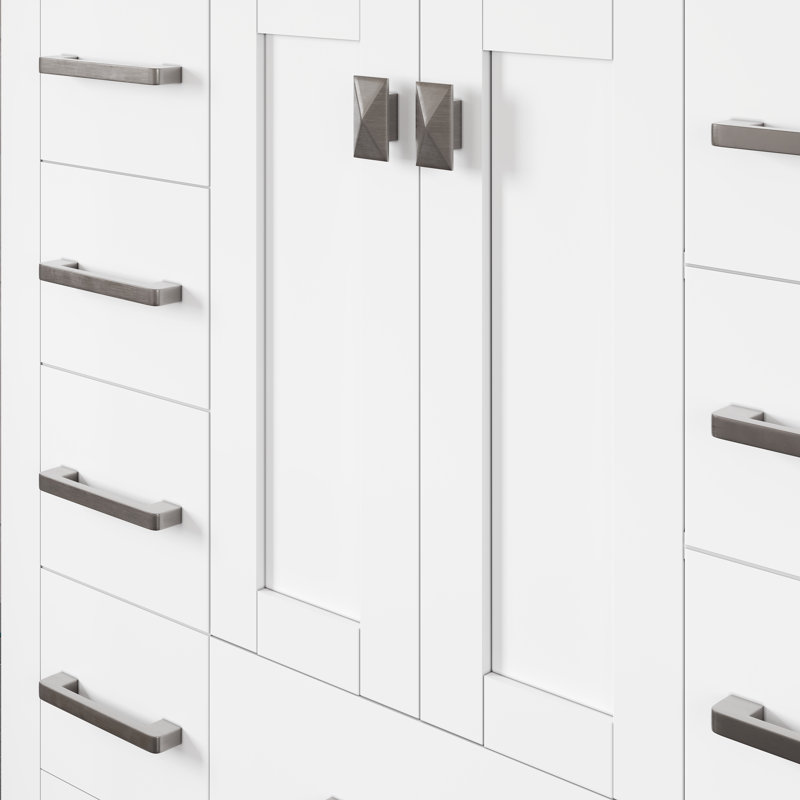 Ethyn 36" Single Bathroom Vanity Set, White