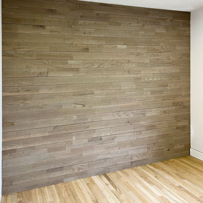  4.25" x 72" Rustic Hardwood Shiplap Wall Paneling