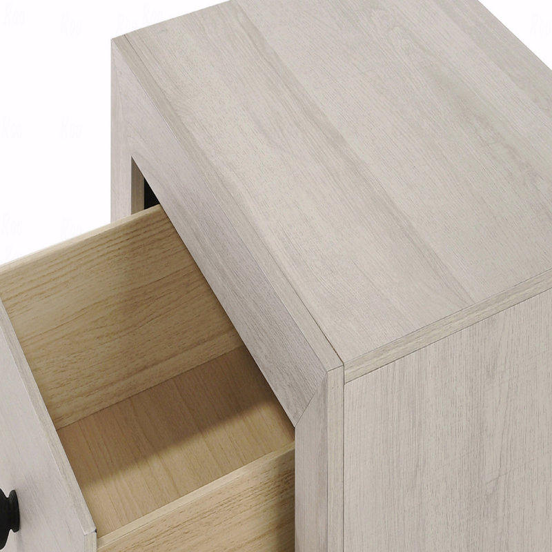 Mobilier de chambre à coucher 1 pièce 4 tiroirs, Blanc