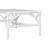 Chippendale Rectangular Glass Outdoor Coffee Table , 40 " W 24 " D
