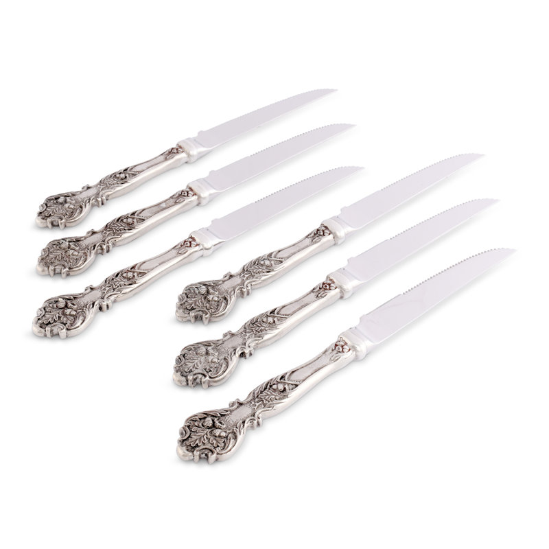 Majestic Forest 6 - Piece Stainless Steel Steak Knife Set