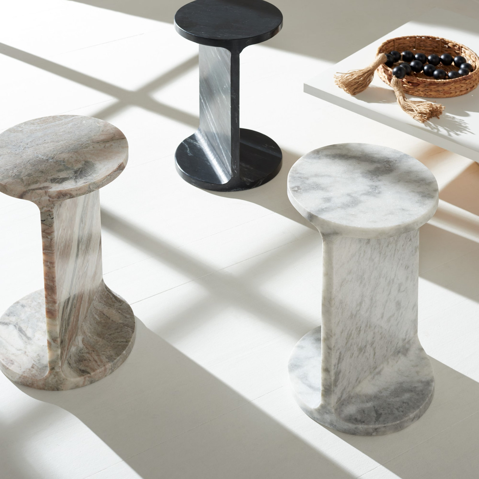 Hatteras End Table, Dark Gray
