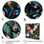 Cristal fleuri motif floral IV - Art mural floral-857984896-857984911