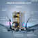 10" Rainfall Round Wall Mount Shower System with Handheld Spray