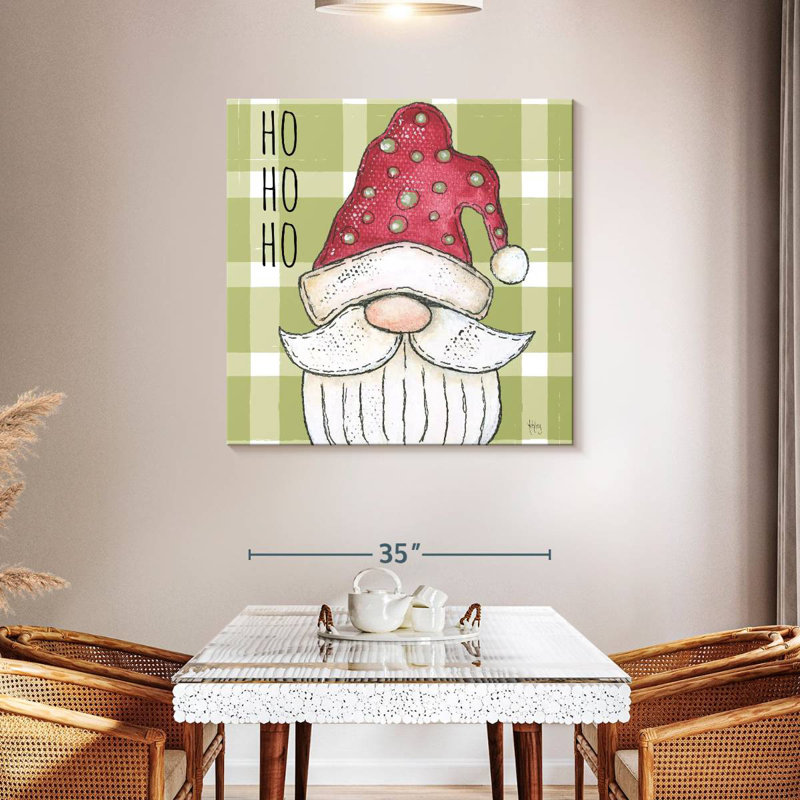 Gnome du Père Noël Lelend, H 39 po x l 39 po