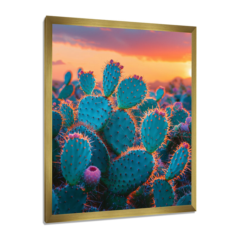Marleyrae - Floral Canvas Prints, H 32 po x l 24 po, Reproduction encadrée d'une seule photo, Doré
