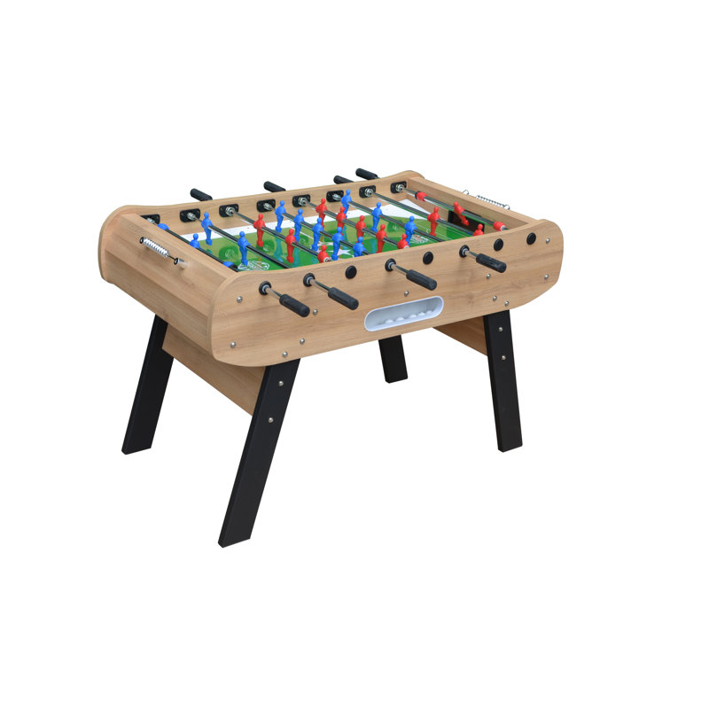 Table de soccer sur table - grain de bois italien