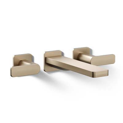 Parallel Wall-Mount Bath Filler Trim