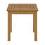 Table d'appoint d'extérieur rectangulaire L 19 po x l 15 po Aamori