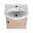 Small Size Bathroom Vanity With Ceramic Sink