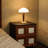 Retro Solid Wood End Table-1625270861