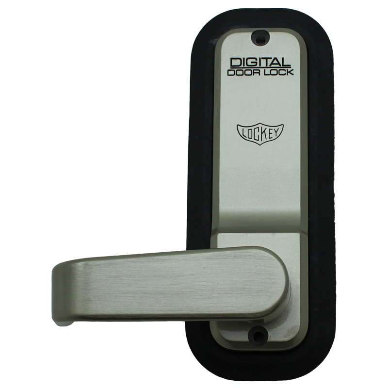 Levier de porte sans clé, Nickel satiné