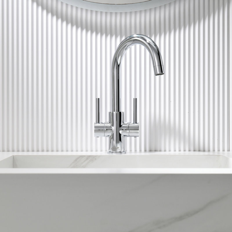 Two Handle Bar Faucet, Chrome