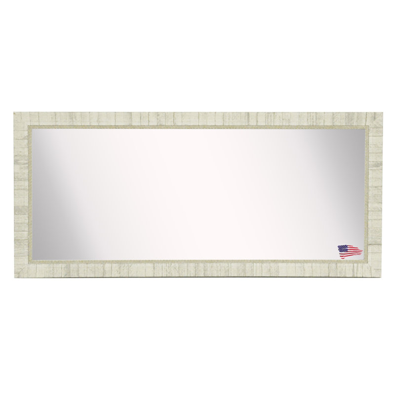 Bowenville Solid Wood Flat Mirror, 58.5" H x 34" W