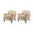 Similicuir beige est en rupture de stock