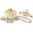 Mosaic Garland Glass Cake Stand-12644464