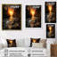 «Coastal Sunset At The Clif II», art mural sur toile paysage et nature-91250101-91250099