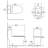 Ceramic Elongated Toilet, 1.1 And 1.6 , White, Comfortable Height, & Seat 1.1/1.6 Ceramic, Elongated, Framework