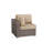 Tonioni Wicker Fully Assembled 4 - Piece Seating Group with Sunbrella Cushions-1060021669-1060021667