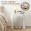 Table d'appoint en U Mgo, blanc moucheté-500940588-496530476